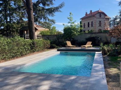 Terrasse Mobile Piscine, Couverture Automatique Piscine - Stylis DUO by EC'Creation
